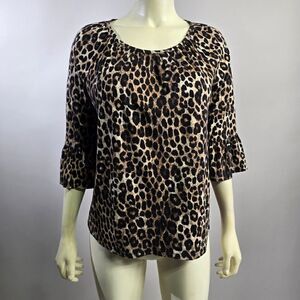 Michael kors small leopard top R11